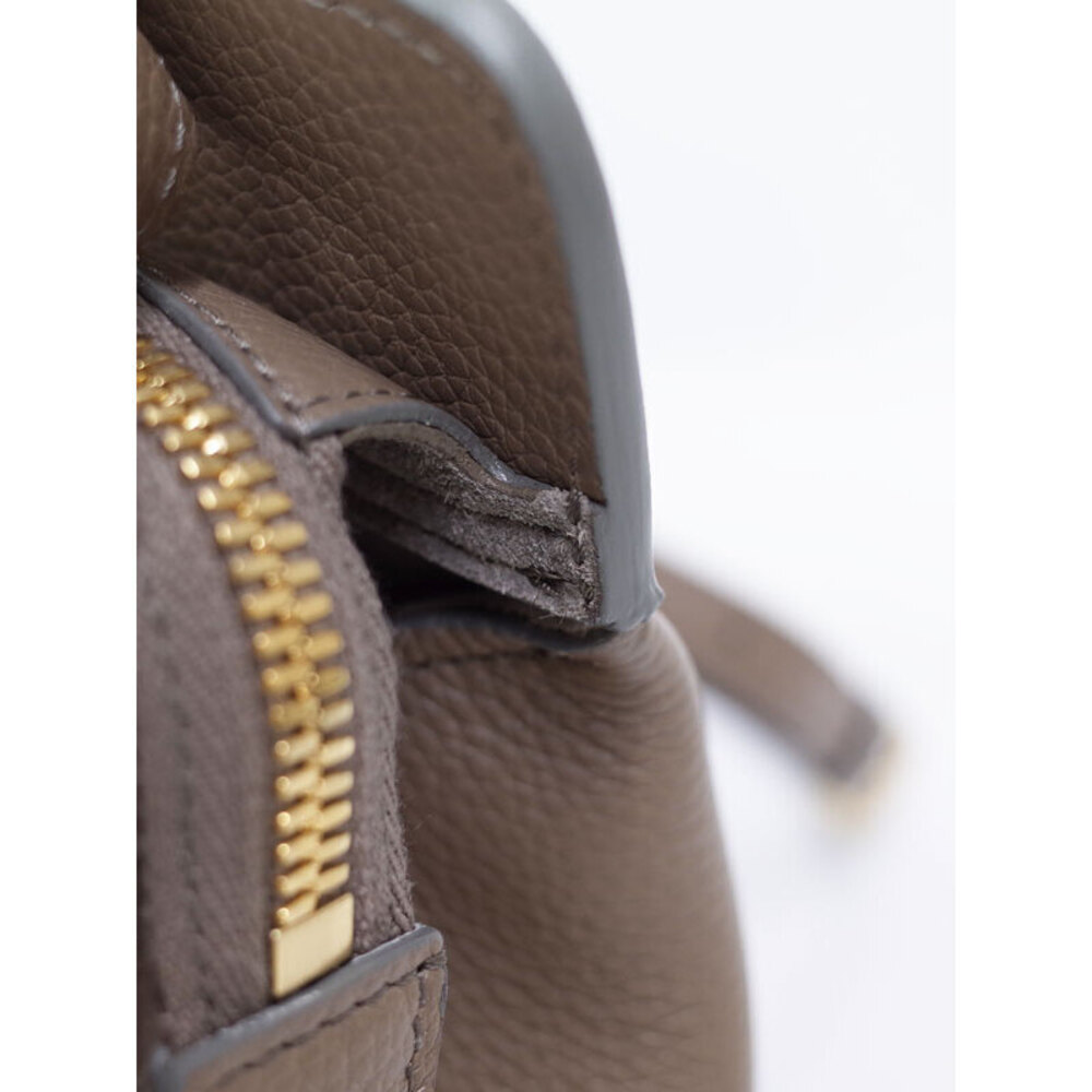 Celine Cabas de France bag grained calfskin Brown - Picture 6 of 9